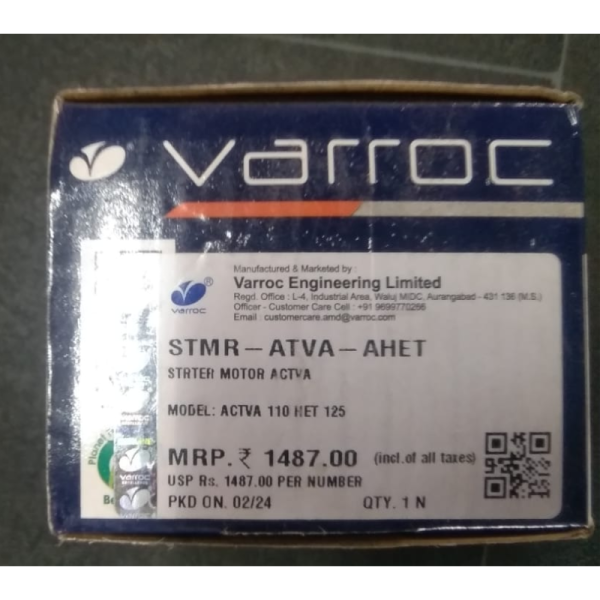 Starter Motor - Varroc