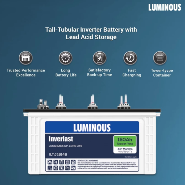 Inverter Battery - Luminous