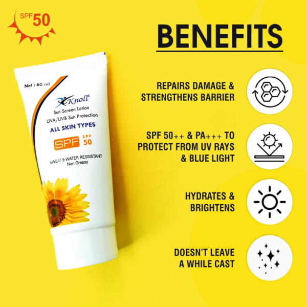 Sunscreen Lotion - Knoll Heathcare