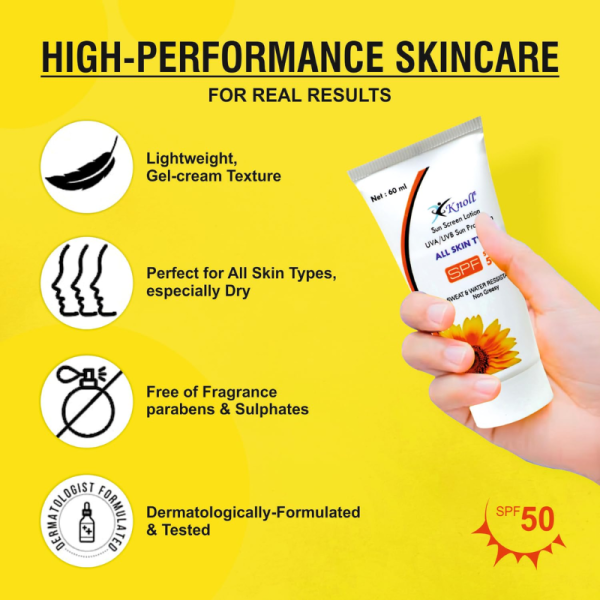 Sunscreen Lotion - Knoll Heathcare