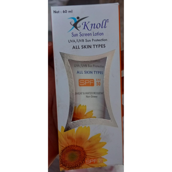 Sunscreen Lotion - Knoll Heathcare
