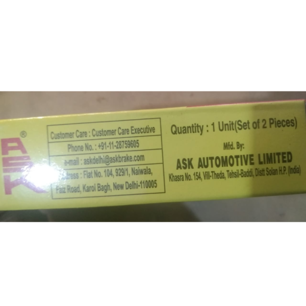 Brake Shoe - ASK