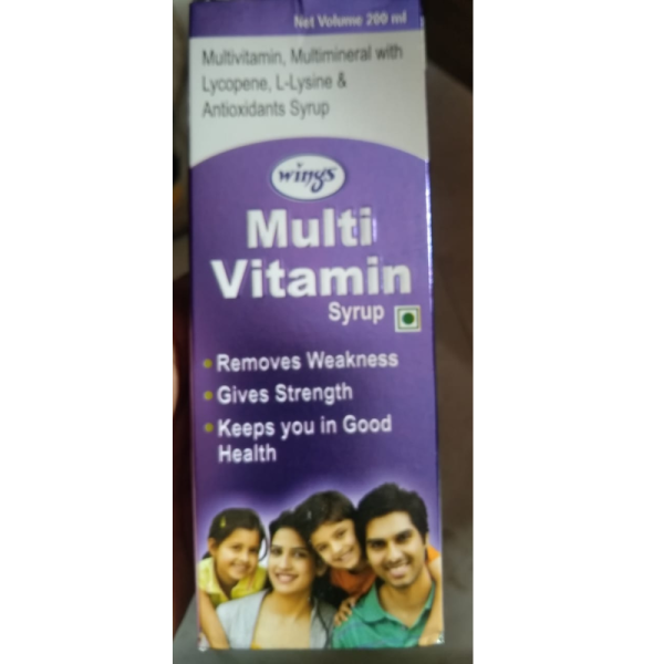 Multivitamin Syrup - Wings Pharma