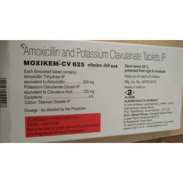 Moxikem-CV 625 - Alkem Laboratories Ltd