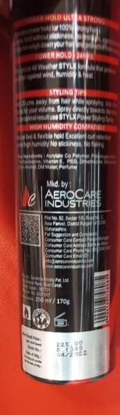 Hair Spray - Stylx