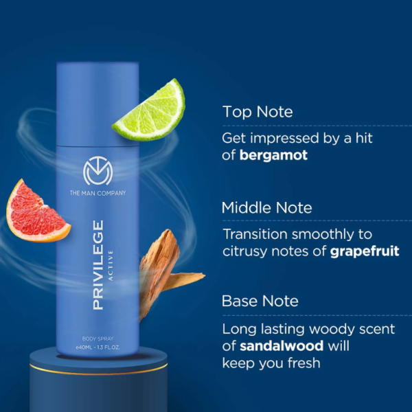 Body Spary - The Man Company