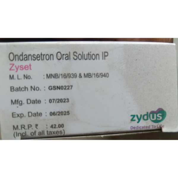 Zyset Syrup - Zydus Healthcare Ltd.