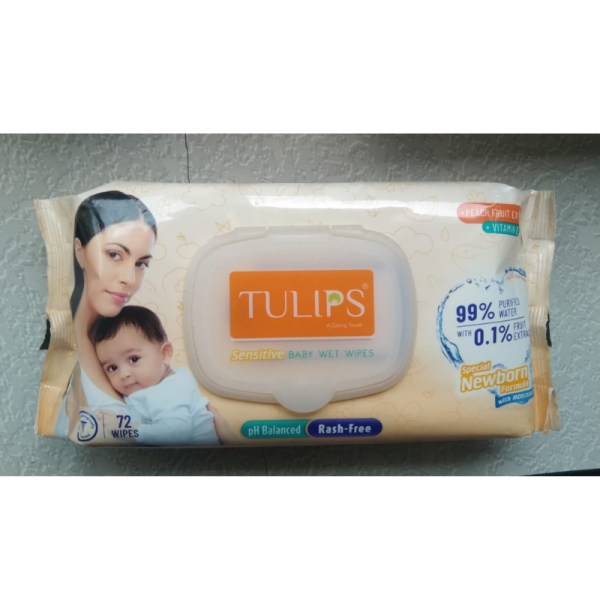 Baby Wet Wipes - Tulips