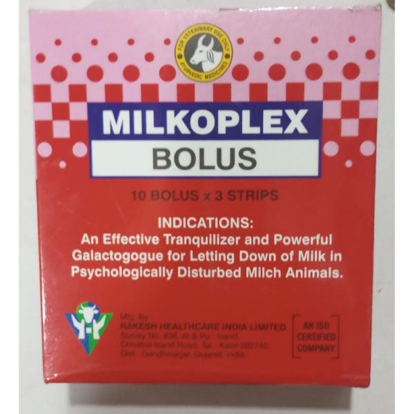 Milkoplex Bolus - Rakesh Pharmaceuticals