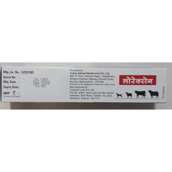 Lorexane Veterinary Cream - Virbac