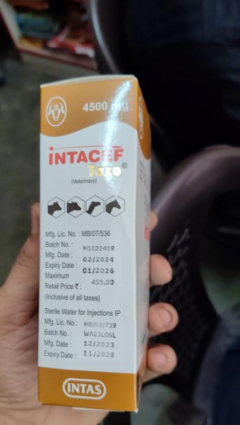 Intacef Tazo - Intas Pharmaceuticals Ltd