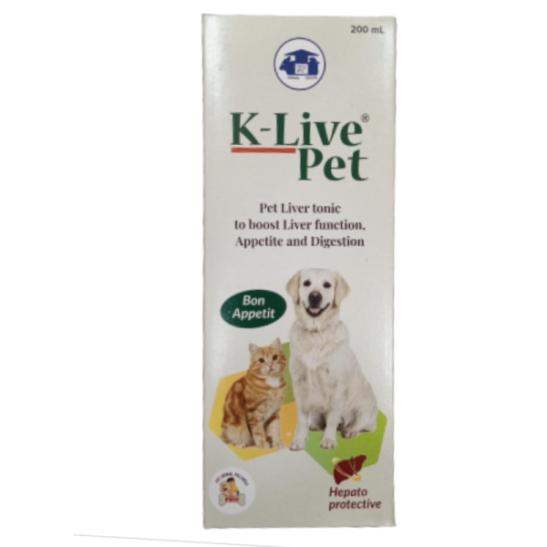 K - Live Pet Liver Tonic - Karnataka Antibiotics & Pharmaceuticals Limited