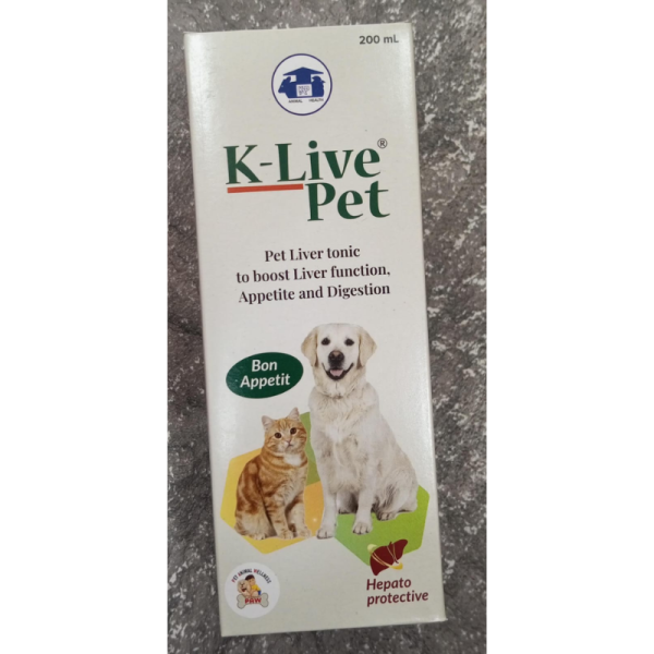 K - Live Pet Liver Tonic - Karnataka Antibiotics & Pharmaceuticals Limited