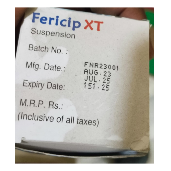 Fericip XT Suspension - Cipla