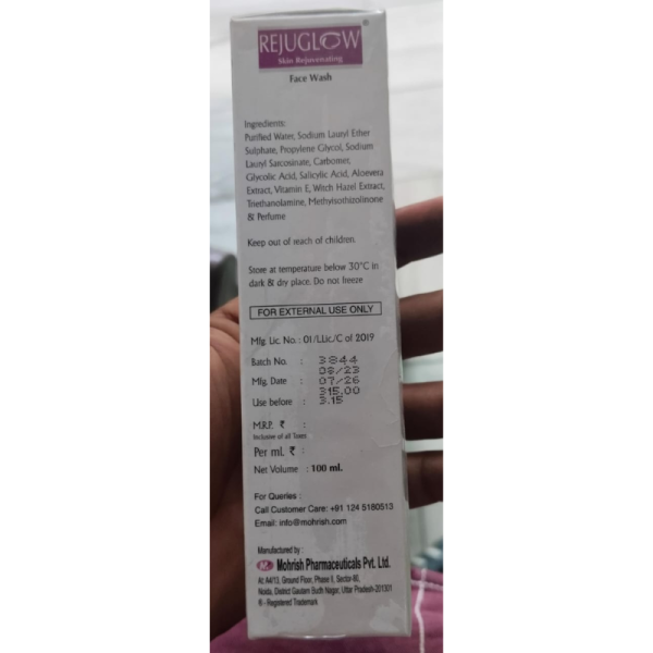 Rejuglow Face Wash - Mohrish Pharmaceuticals Pvt Ltd
