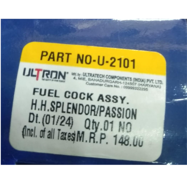 Fuel Cock Assy - Ultron