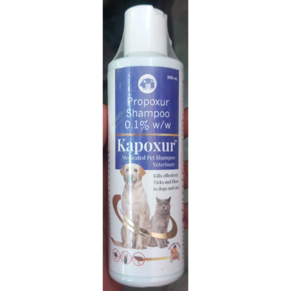 Kapoxur Pet Shampoo - Karnataka Antibiotics & Pharmaceuticals Limited