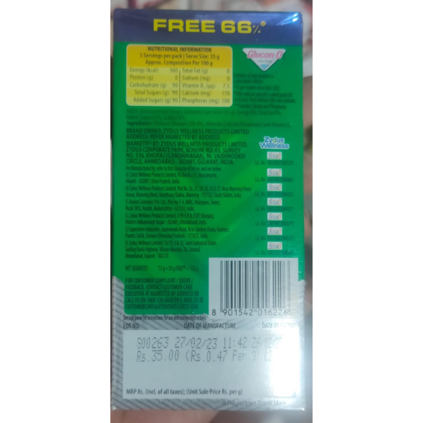 Glucon-D - Zydus Wellness