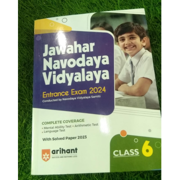 Jawahar Navodaya Vidyalaya Entrance Exam 2024 Class 6 - Arihant