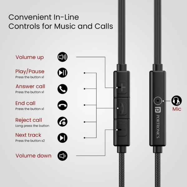 Earphone - Portronics