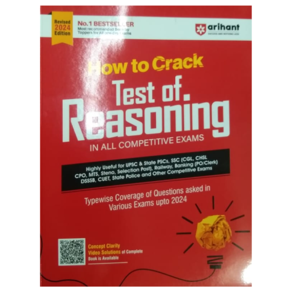 How to Crack - Test Of Reasoning Book-Image