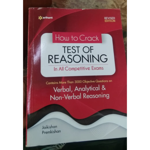 How to Crack - Test Of Reasoning Book - Arihant
