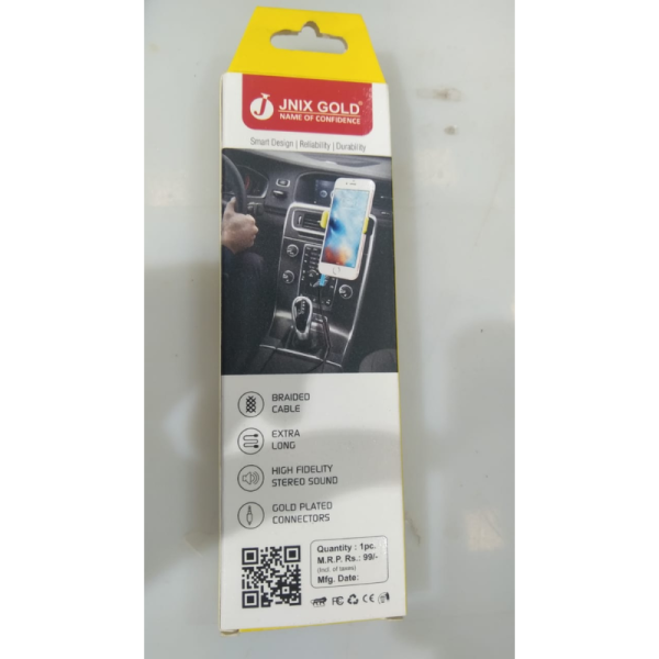 AUX Cable - Jnix Gold