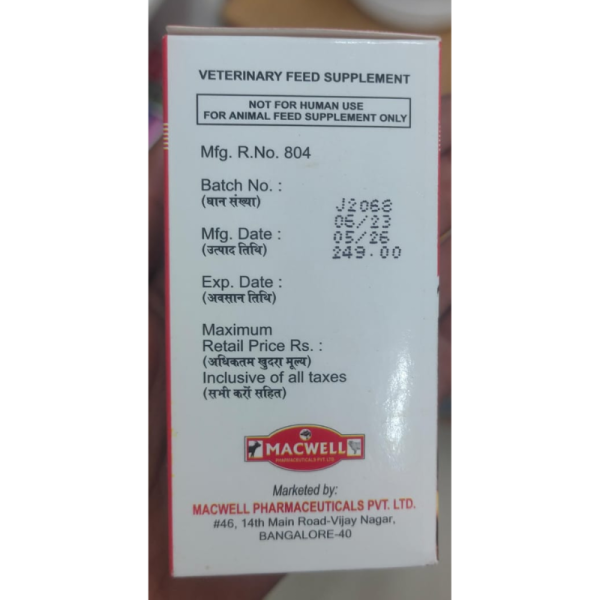 Mac Tone Forte Bolus - Macwell Pharmaceuticals