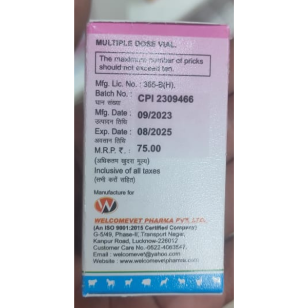 Prical Injection - Welcome Vet Pharma pvt ltd