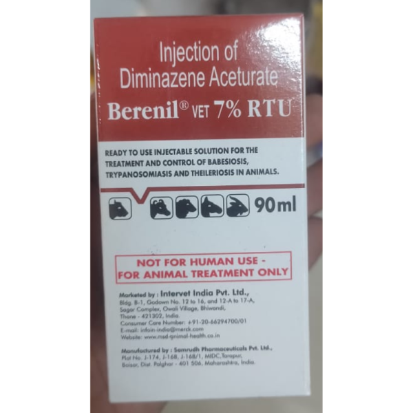 Berenil 7% RTU - MSD Animal Health