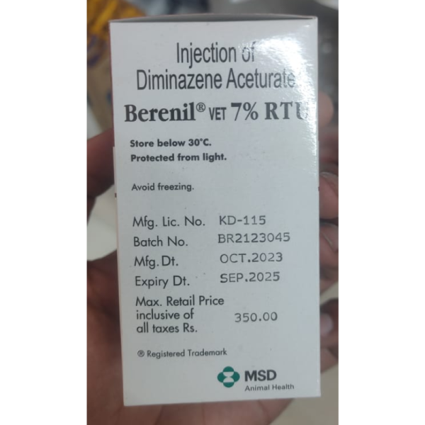Berenil 7% RTU - MSD Animal Health