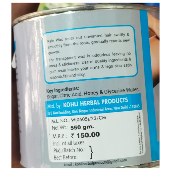 Hair Wax - Rain Herbal