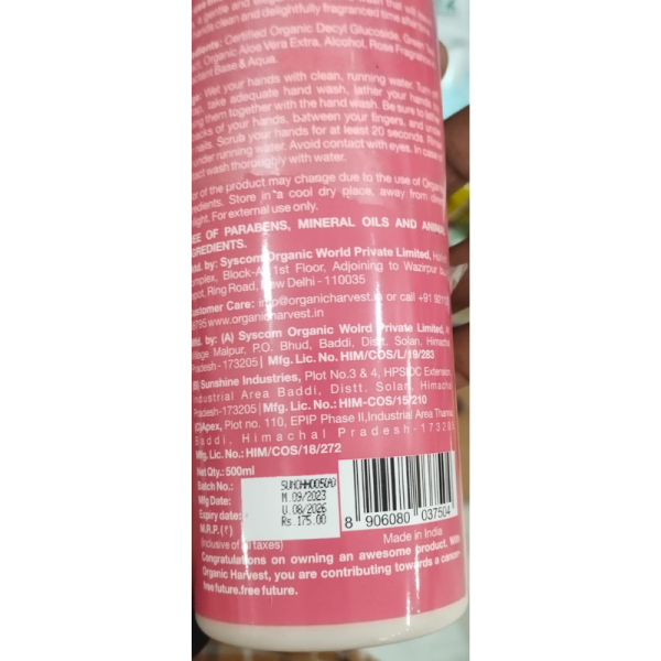 Hand Wash - Organic Harvest