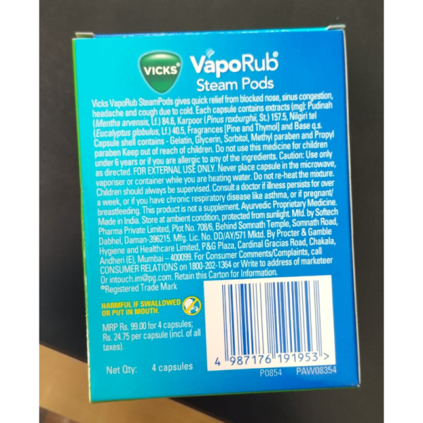 VapoRub Steam Pods - Vicks