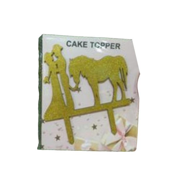 MDF Engaged Cake Topper-Image