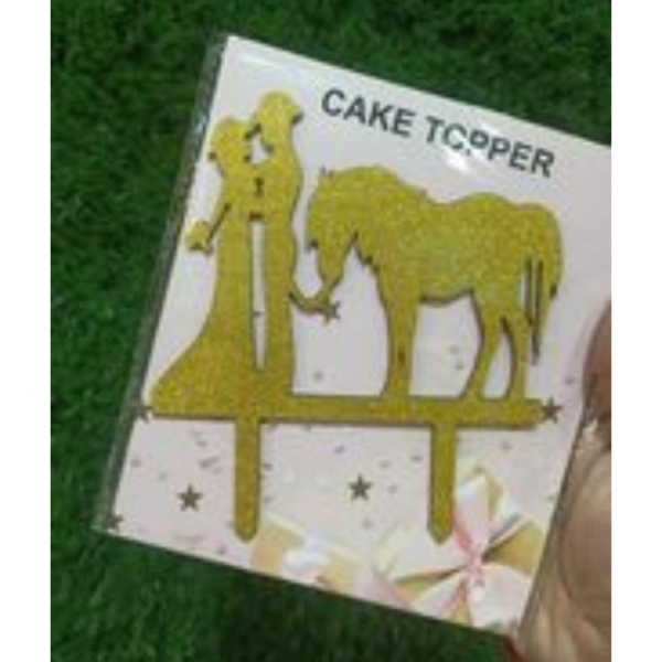 MDF Engaged Cake Topper - Generic