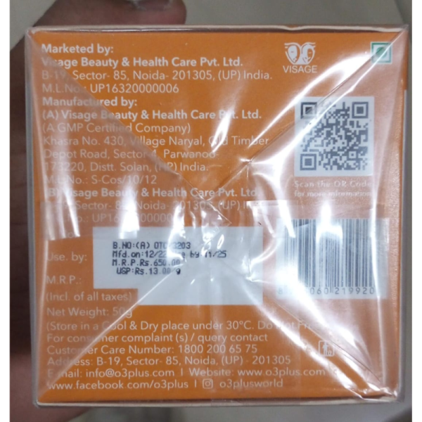 Face Cream - O3 Plus