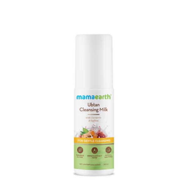 Ubtan Cleansing Milk - Mamaearth