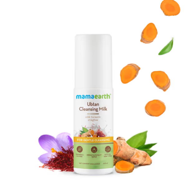 Ubtan Cleansing Milk - Mamaearth