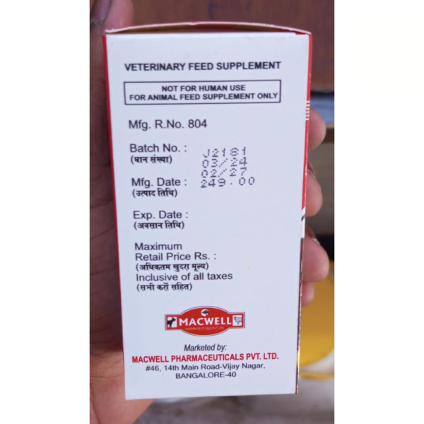 Mac Tone Forte Bolus - Macwell Pharmaceuticals