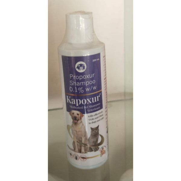 Kapoxur Pet Shampoo - Karnataka Antibiotics & Pharmaceuticals Limited