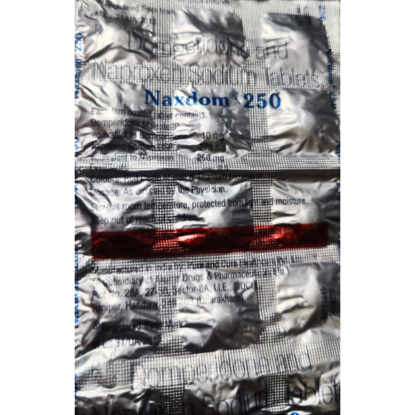 Naxdom 250 Tablets - Sun Pharmaceutical Industries Ltd