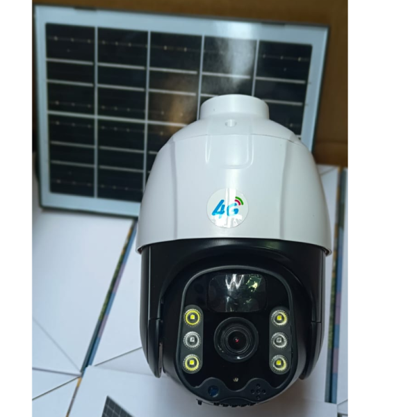 CCTV Camera With Solar Panel - Generic