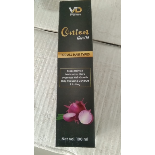 Onion Hair Oil - Vaid Dhanvantari
