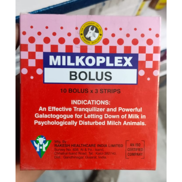 Milkoplex Bolus - Rakesh Pharmaceuticals