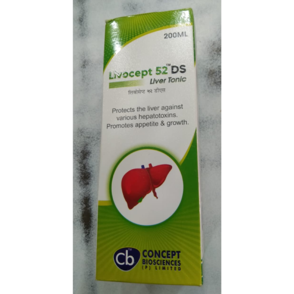 Livocept 52 DS Liver Tonic - Concept Biosciences