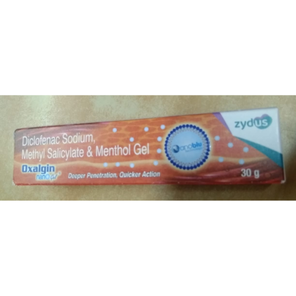 Oxalgin Nano gel - Zydus Healthcare Ltd.