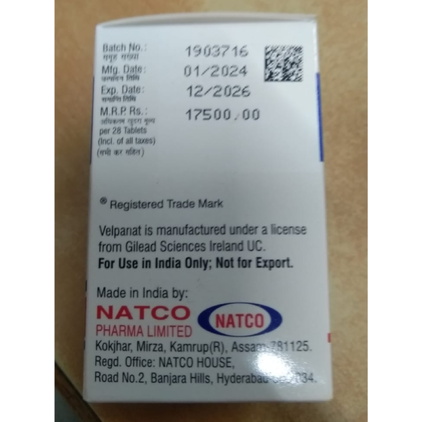 Velpanat - Natco Pharma