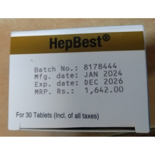Hepbest Tablet - Mylan Pharmaceuticals Pvt Ltd