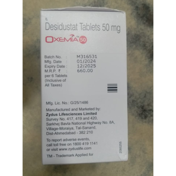 Oxemia 100 - Zydus Healthcare Ltd.